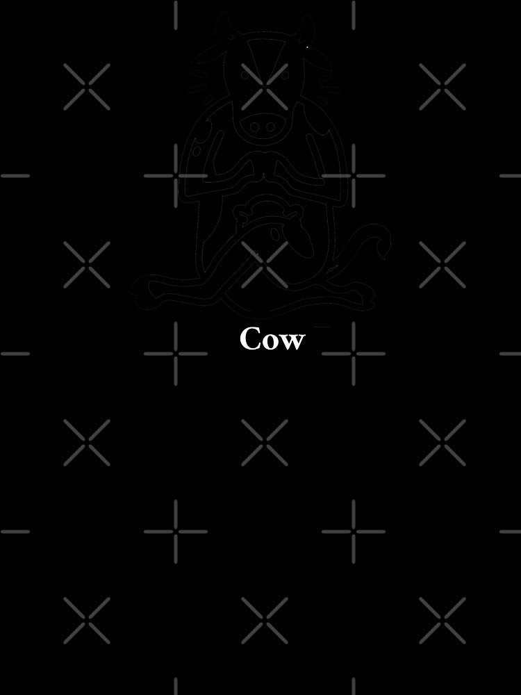 cow face - funny by Edography Unisex , , , Long Sleeve Tee