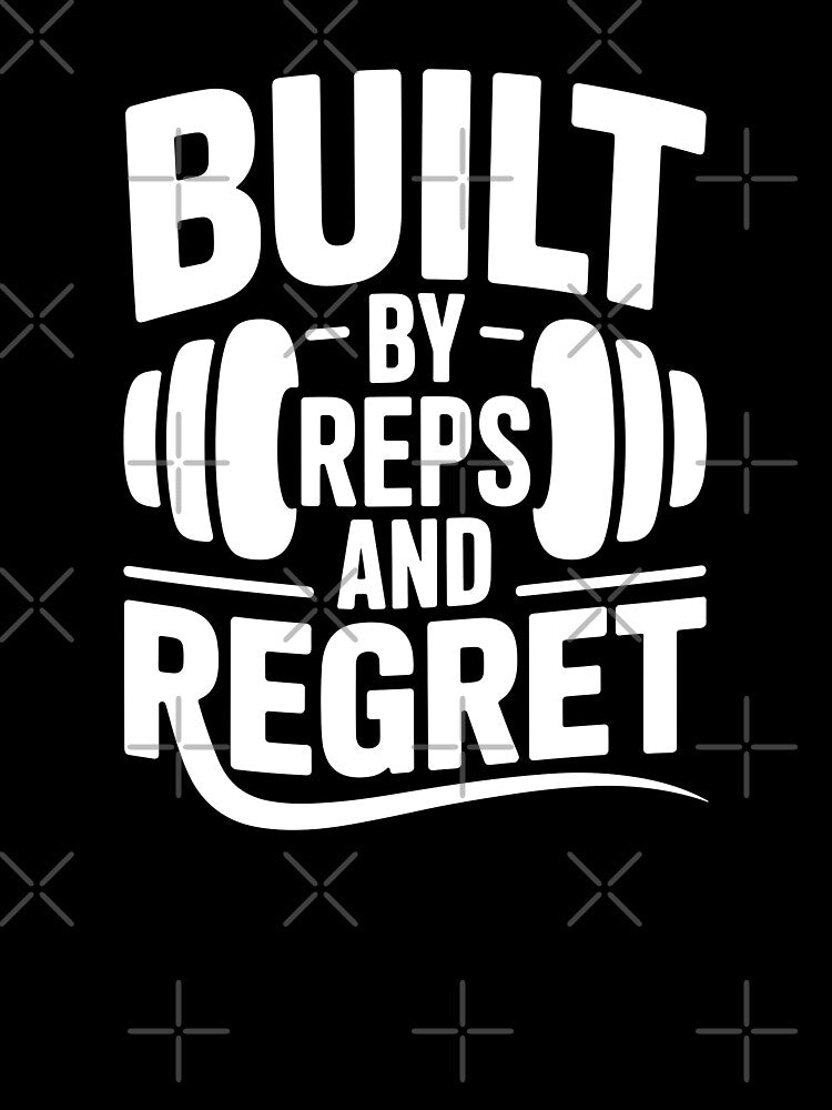 Built by Reps and Regret by theartfulaspie Unisex , , , Long Sleeve Tee