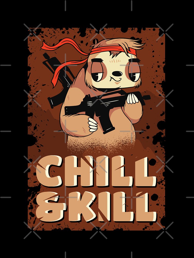 Sloth Gamer by Gravity1206 Unisex , , , Long Sleeve Tee