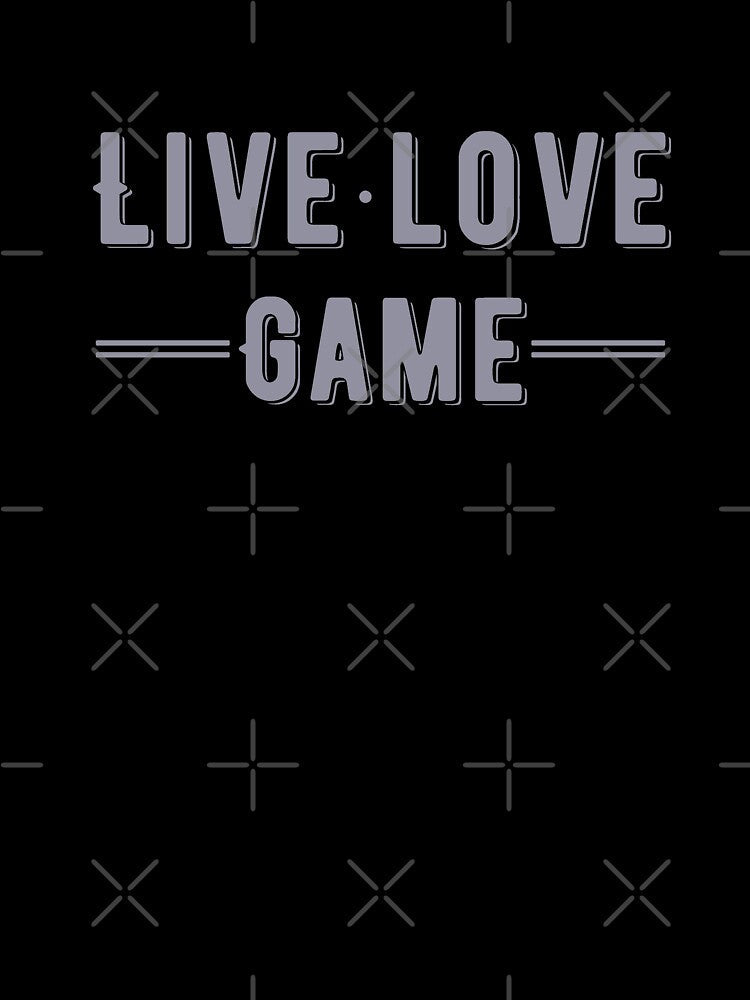 Live - Love - Game - Gamer Life by madtoyman Unisex , , , Long Sleeve Tee