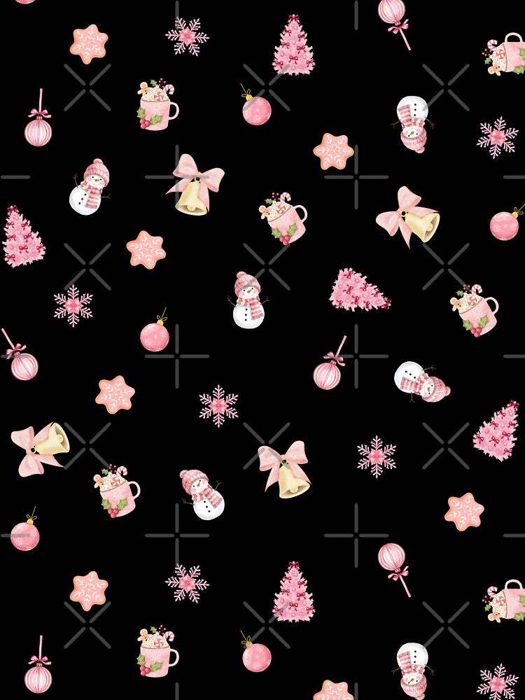 Cozy Pink Christmas Pattern (TB) by Trueli0n