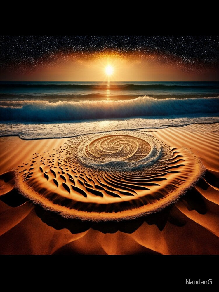 Find Inner Peace with Zen Art and the Ocean by RetComly
