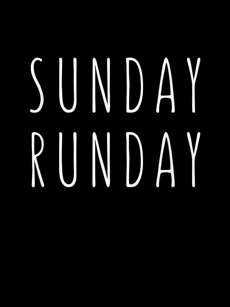 Sunday Runday Fitness Sport Aerobic by lolahomya Unisex , , , Long Sleeve Tee
