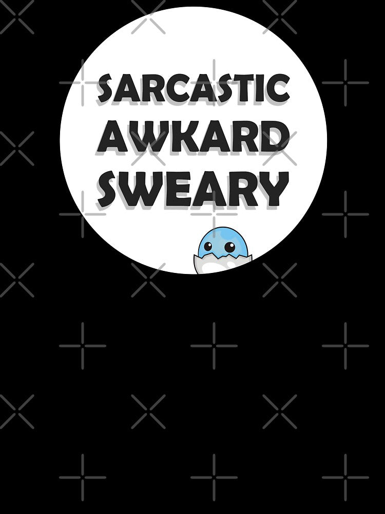 sarcastic awkward sweary by GoranDesign Unisex , , , Long Sleeve Tee