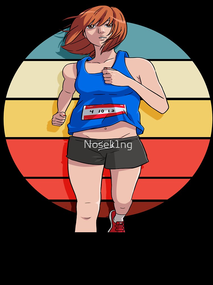 Marathon Runner Running 26.2 Miles Run by Nosek1ng