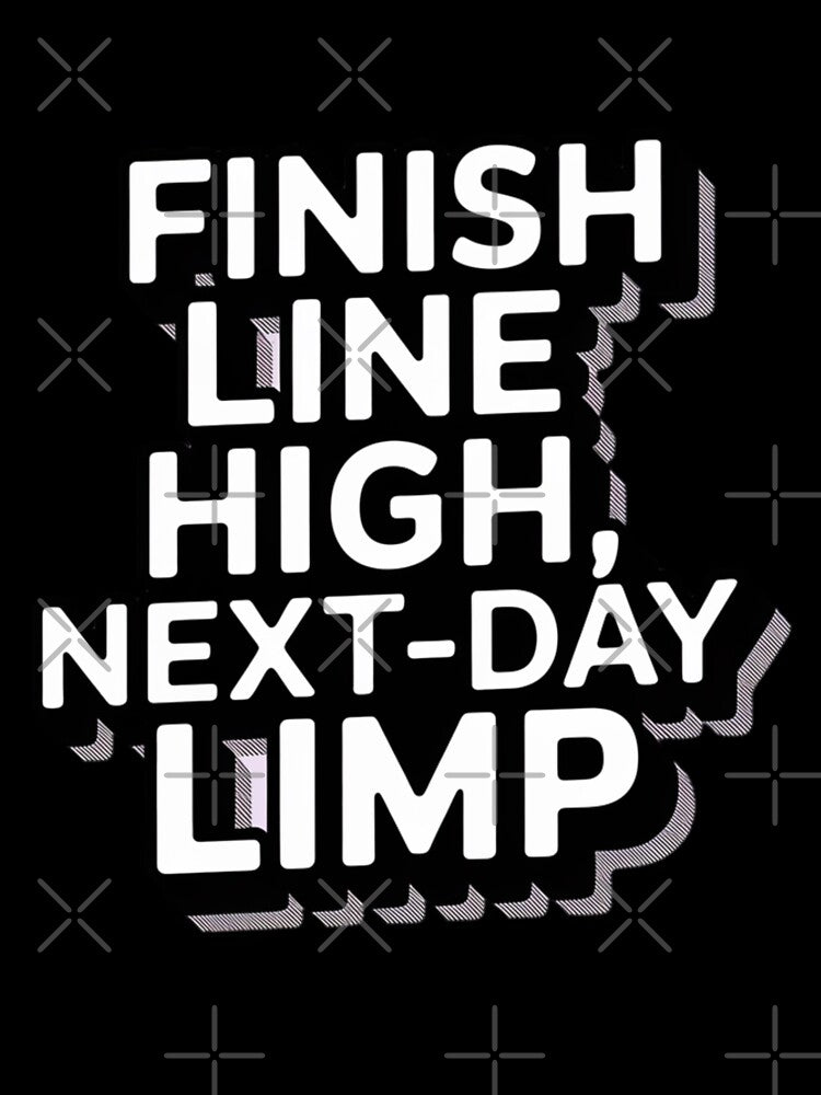 Finish Line High Fitness Quote by Bliss Find And Design