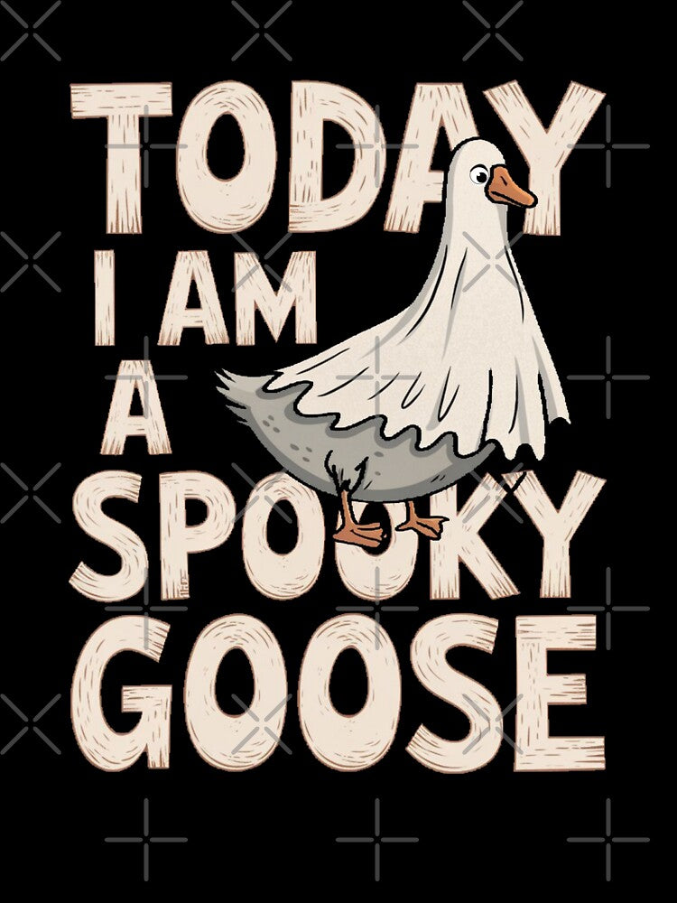 Halloween shopping Spooky goose by CandyVenom