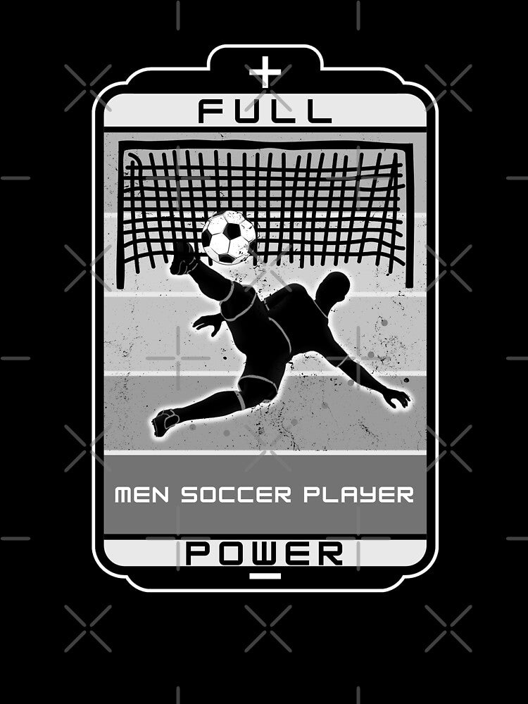 The men soccer player in full power by umfhn