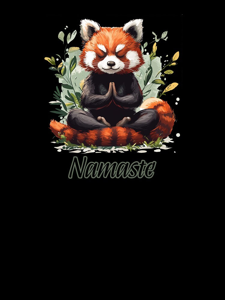 Namaste Red Panda by ArtWildCreate