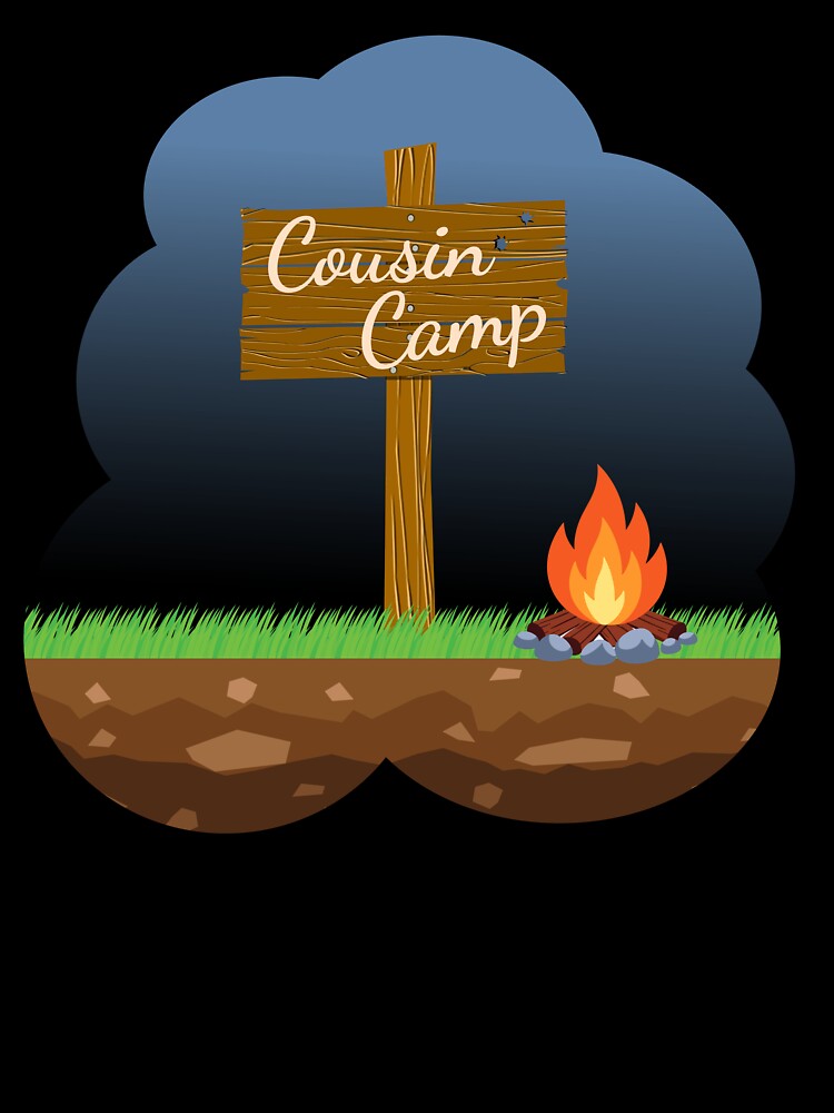 Cousin Camp Shirt – Matching Family Reunion & Vacation Design by PixelWaveBD