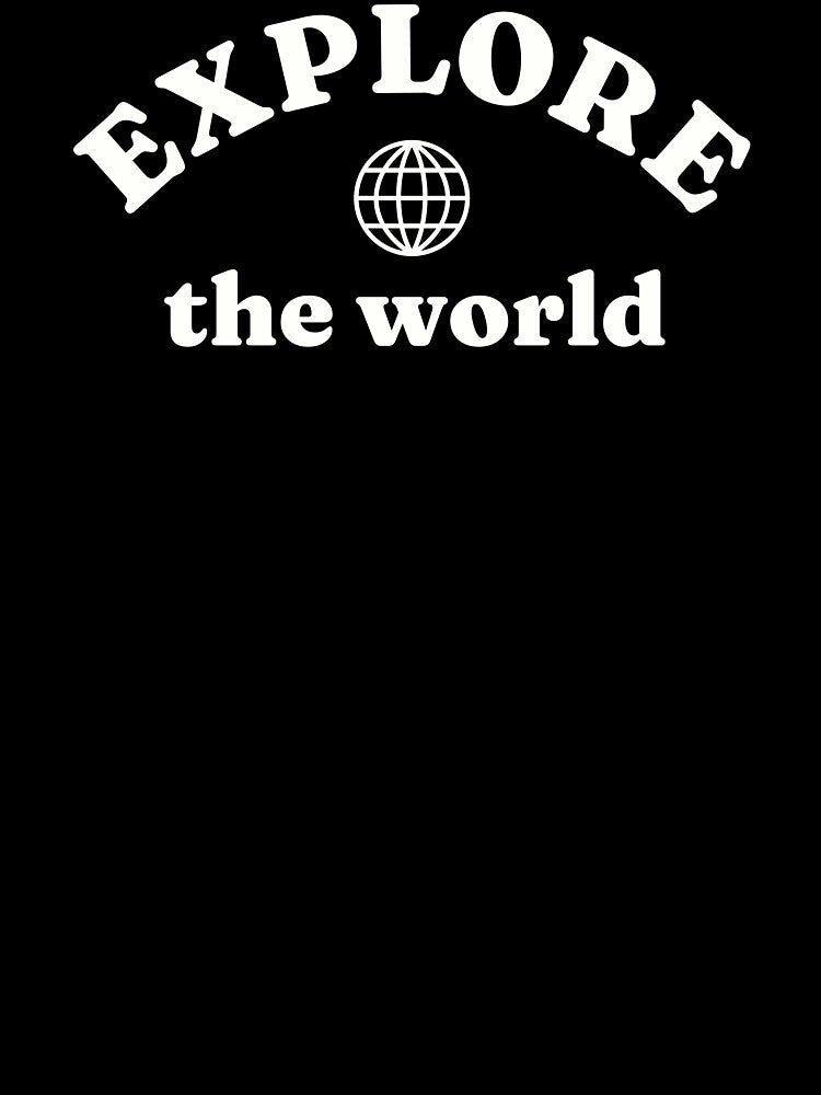 EXPLORE the world by FieldScent Unisex , , , Long Sleeve Tee