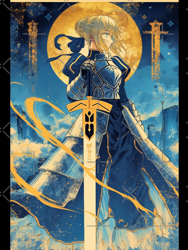 Fate Blade Warrior by AnimeArsenalPrints Unisex , , , Long Sleeve Tee