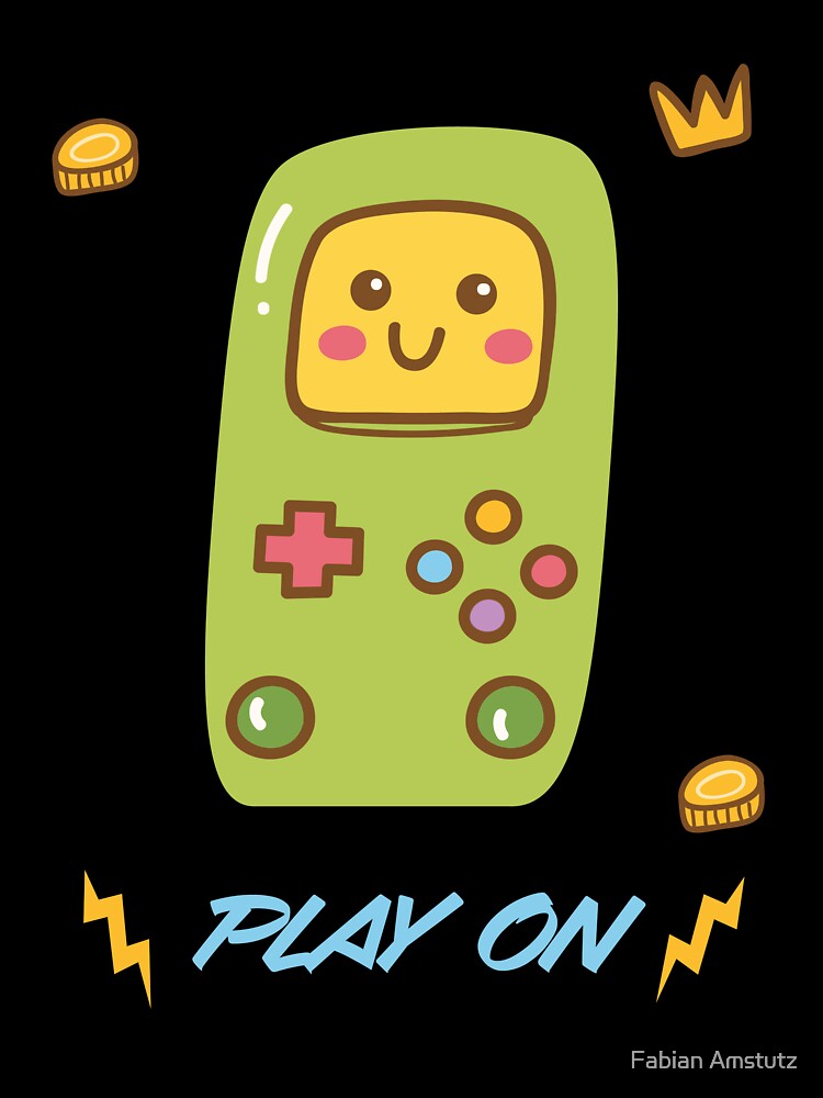 Kawaii Gaming - Sweet Fun! by Fabian Amstutz Unisex , , , Long Sleeve Tee