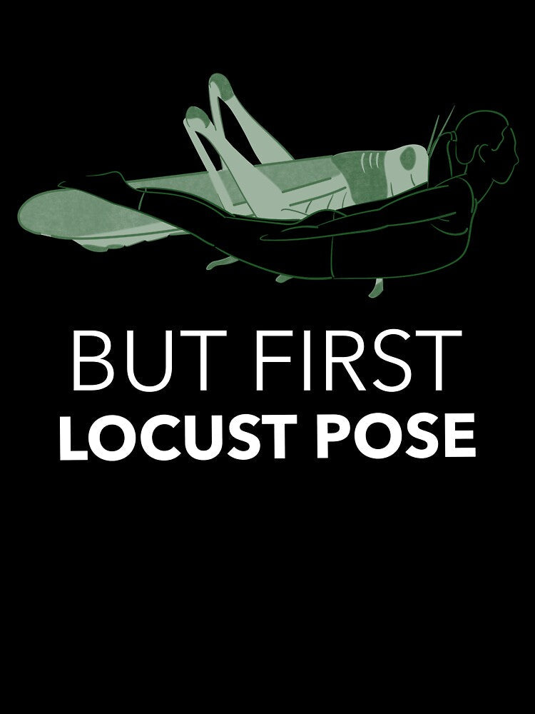 Yoga Locust Pose by TitanRN Unisex , , , Long Sleeve Tee