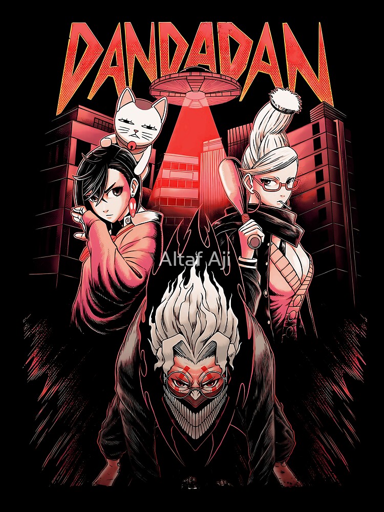 Dandadan Anime by Altaf Aji Unisex , , , Long Sleeve Tee