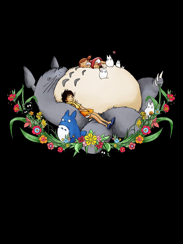 "Nostalgic Aesthetics: Exploring the Totoros Charm of Japanese Vintage Anime Art" by ndalamson