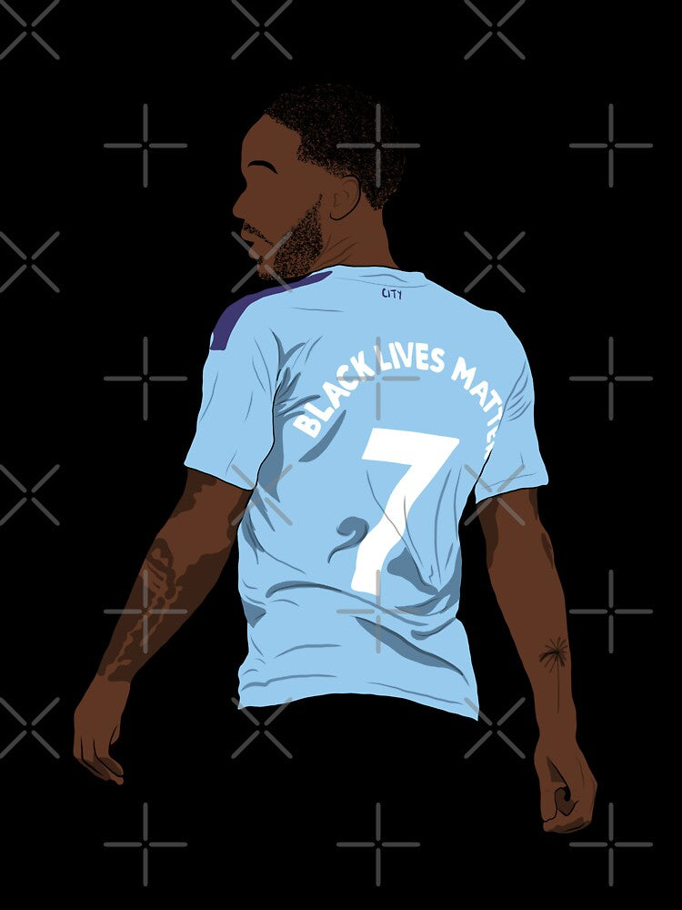 Raheem Sterling Black Lives Matter by Hevding
