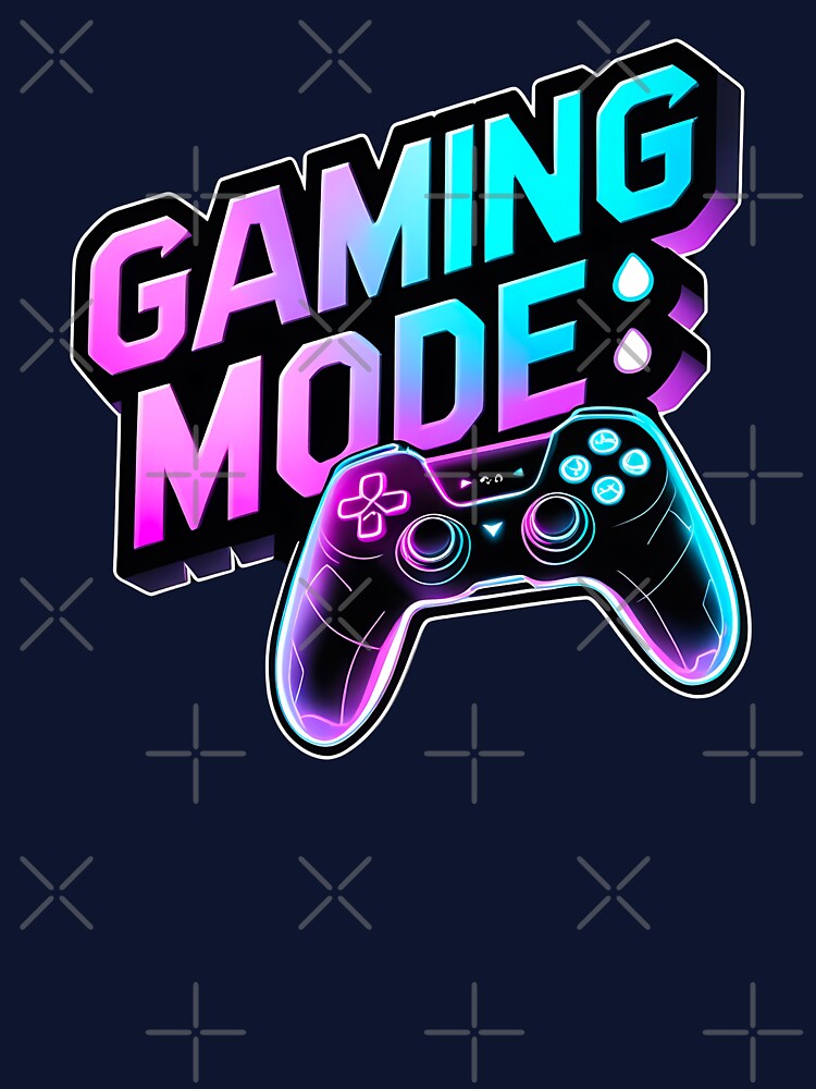 Gaming Mode On Design by BoutiqueMart Unisex , , , Long Sleeve Tee