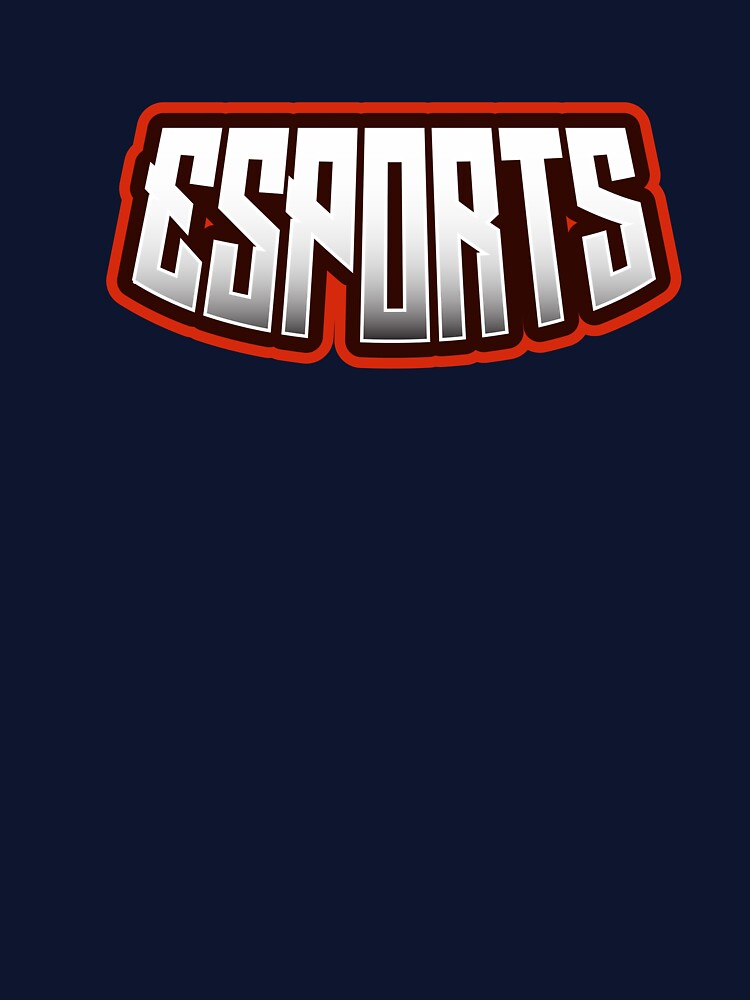 Esports Logo Design | Gaming Sticker, Apparel & Accessories by ChillVibes04 Unisex , , , Long Sleeve Tee
