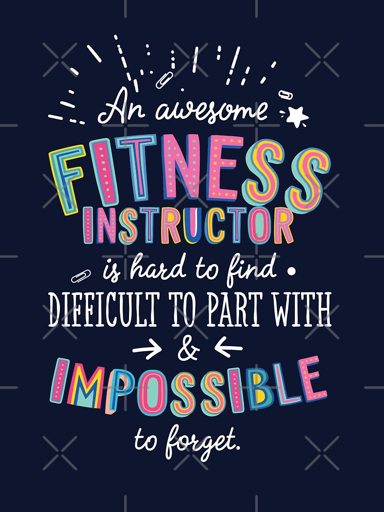 An awesome Fitness Instructor Gift Idea - Impossible to Forget Quote by betternotes Unisex , , , Long Sleeve Tee