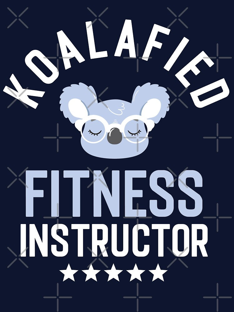 Koalafied Fitness Instructor - Funny Gift Idea for Fitness Instructors by betternotes Unisex , , , Long Sleeve Tee