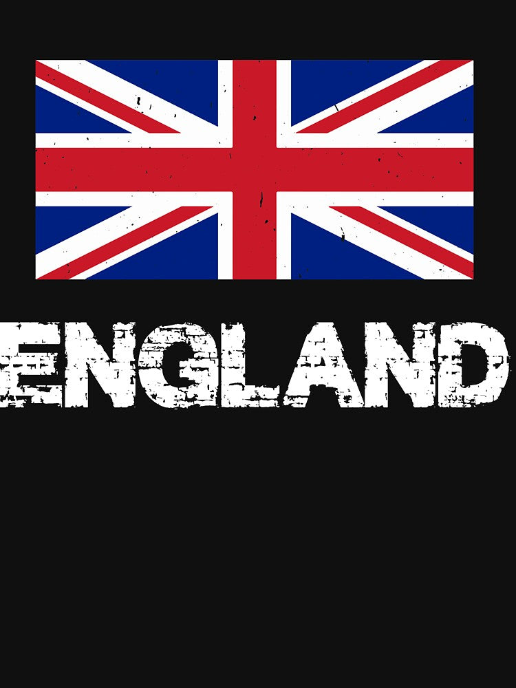 England National Pride British Flag Design by AllStarMerch