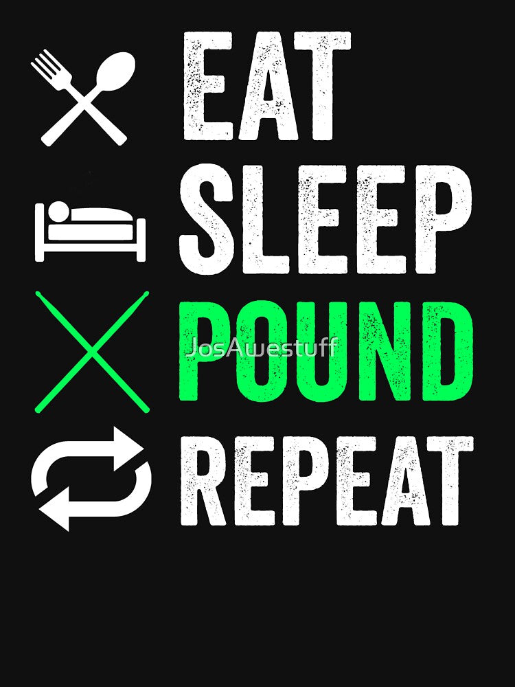 Pound Fitness by JosAwestuff Unisex , , , Long Sleeve Tee