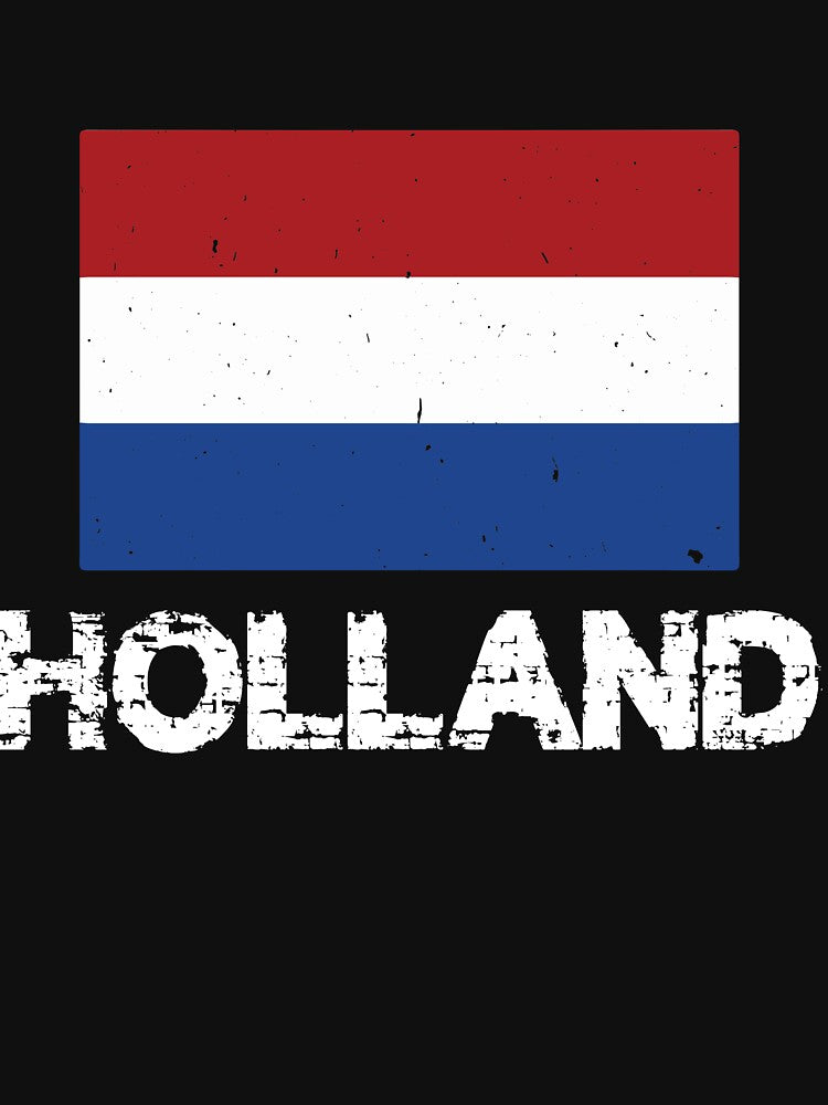 Holland National Pride Dutch Flag Design by AllStarMerch