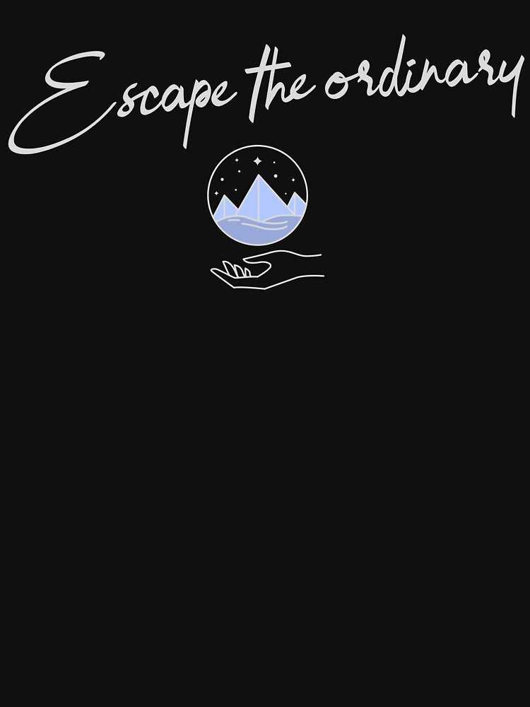 Escape The Ordinary by JoliebyLCG Unisex , , , Long Sleeve Tee