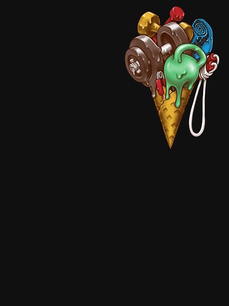 Ice cream - Fitness by CONRUOUSLY Unisex , , , Long Sleeve Tee