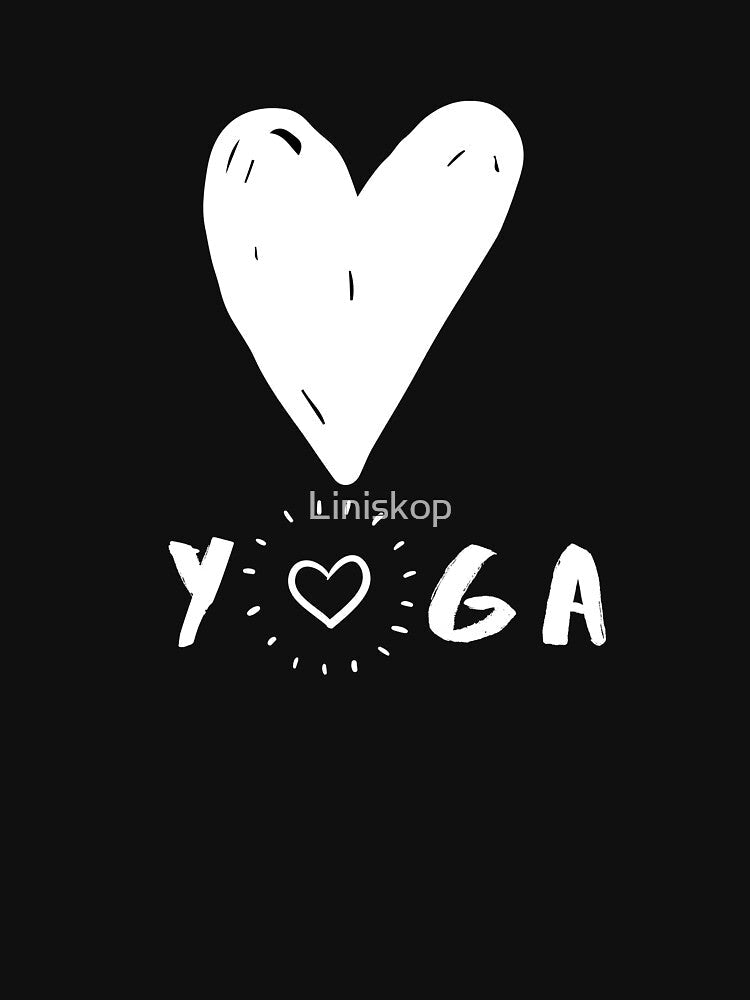 Love Yoga by Liniskop Unisex , , , Long Sleeve Tee