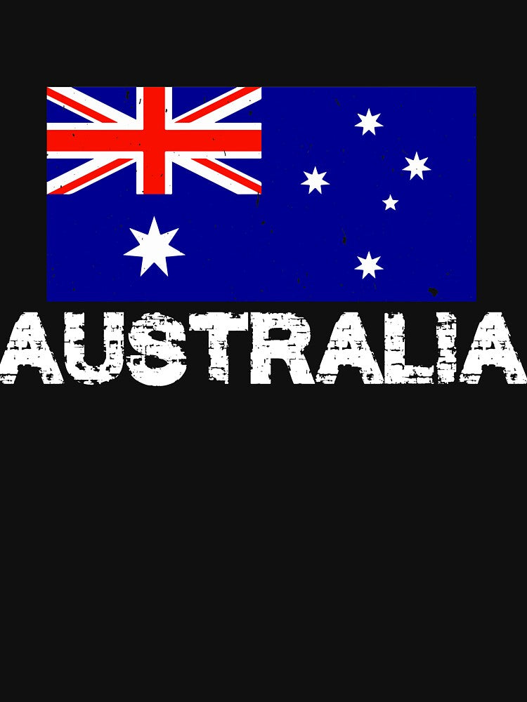 Australia National Pride Australian Flag Design by AllStarMerch