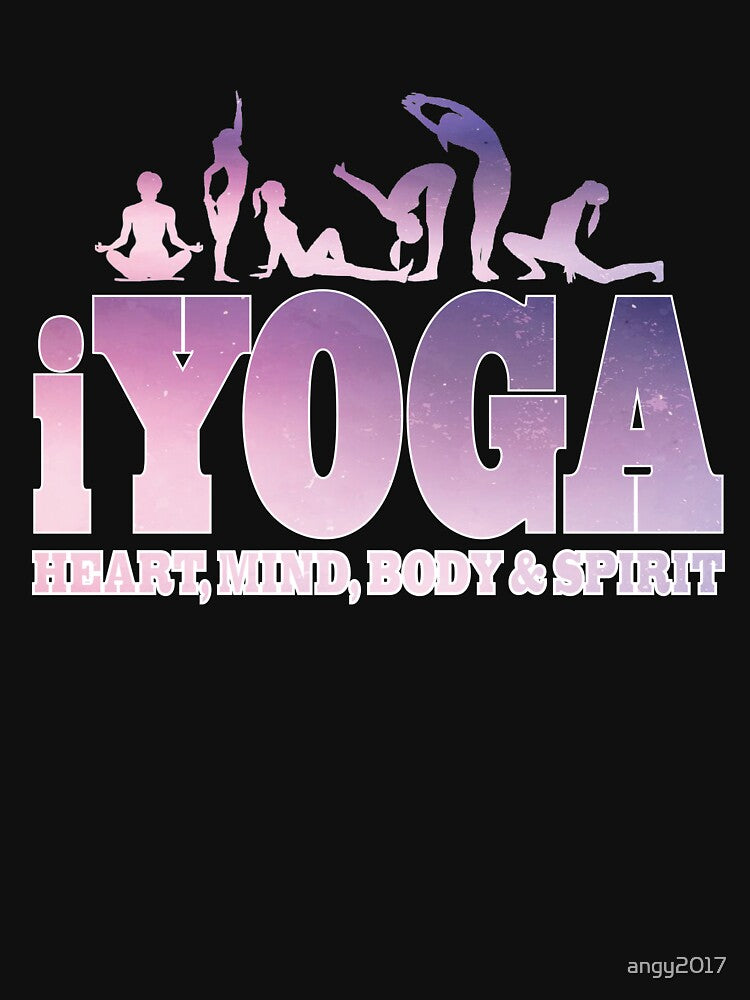 Yoga Heart Mind Body and Spirit Yoga by angy2017 Unisex , , , Long Sleeve Tee