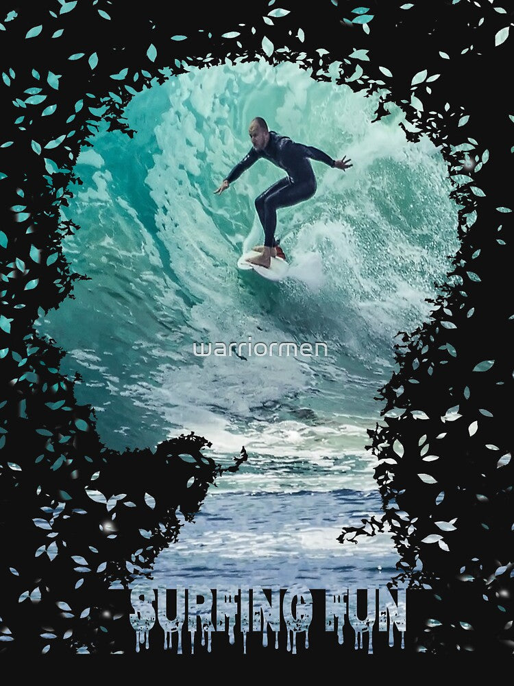 Surfing fun Swimming Surf Life by warriormen Unisex , , , Long Sleeve Tee