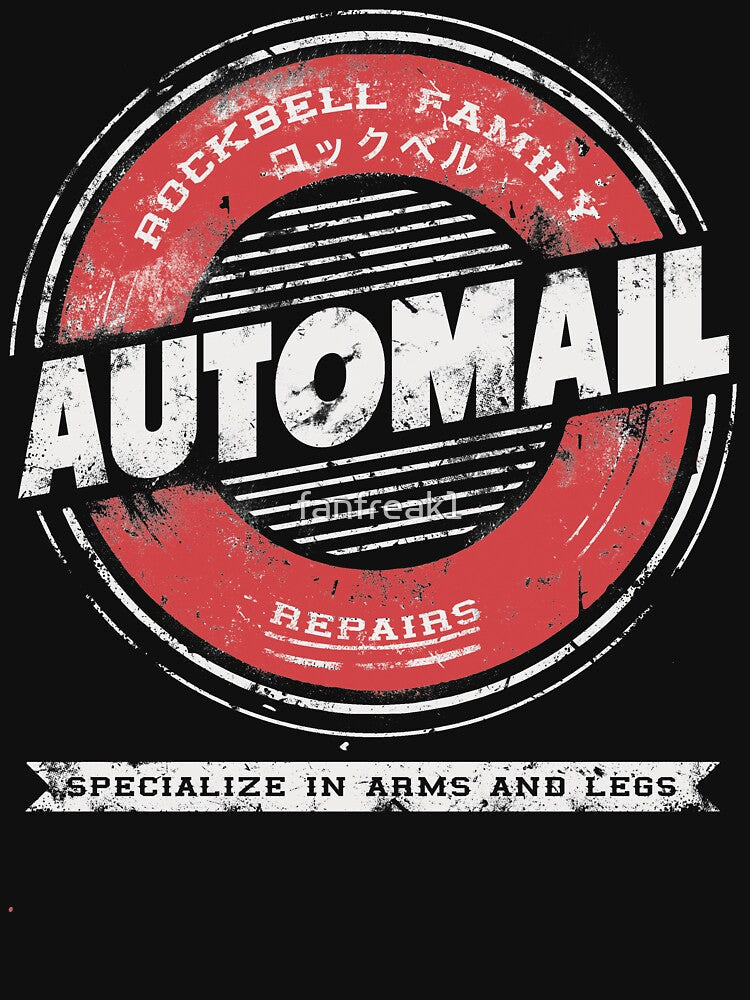 Rockbell Automail by fanfreak1 Unisex , , , Long Sleeve Tee