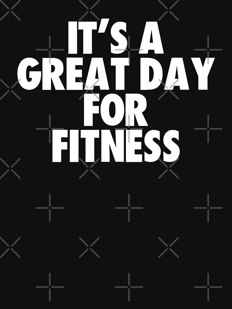 It's a Great Day for Fitness by kindxinn Unisex , , , Long Sleeve Tee