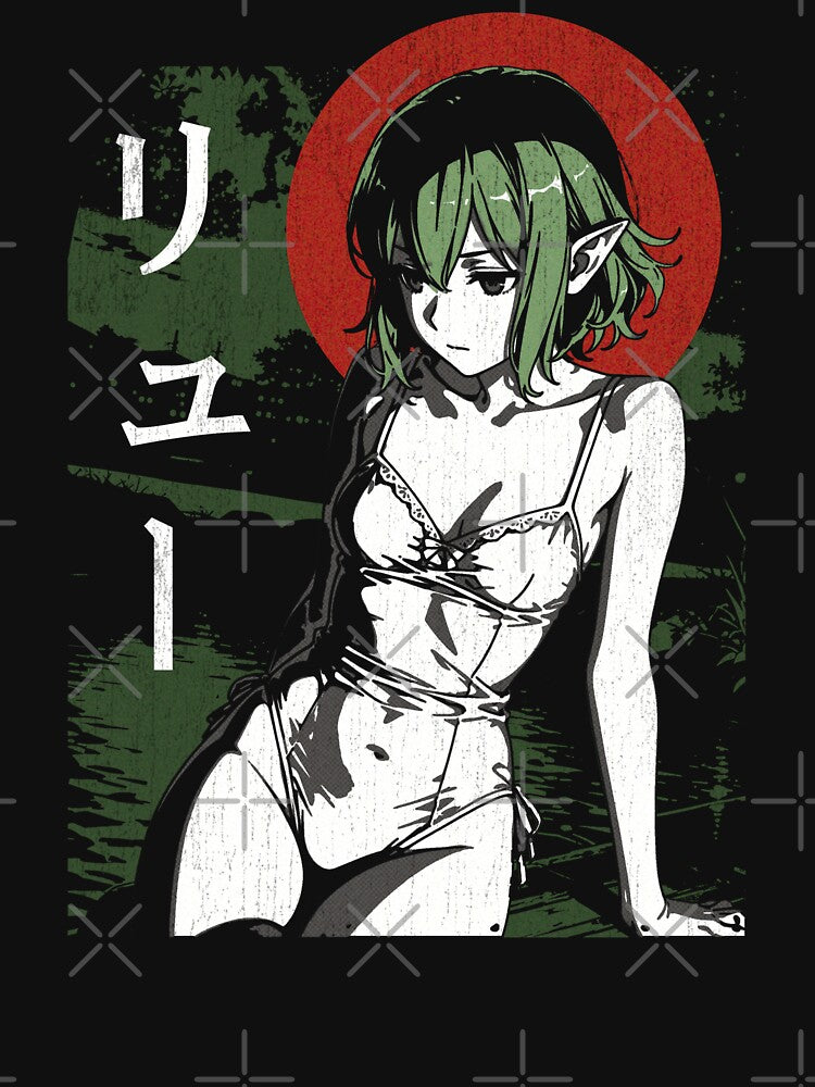 Ryuu Lion Danmachi by MadShroomPrints Unisex , , , Long Sleeve Tee