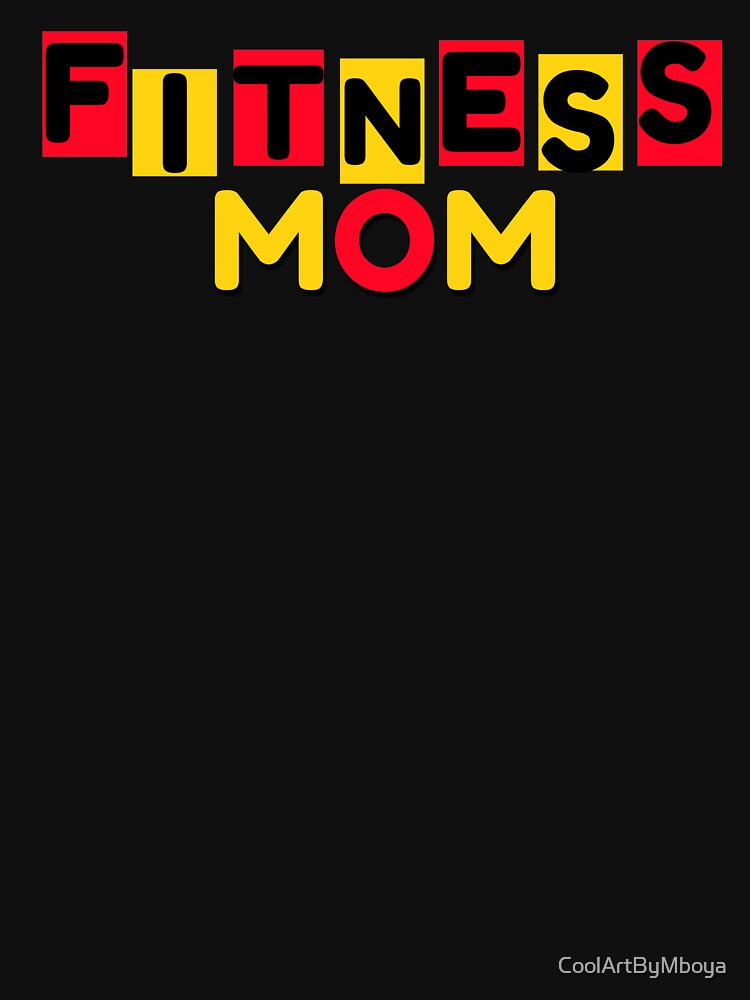 Pursue Fitness | Fitness mom | Fitmc | Mom day by CoolArtByMboya Unisex , , , Long Sleeve Tee