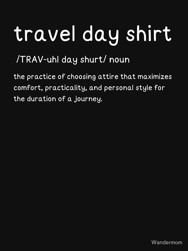 Ultimate Travel Day Shirt: Comfort Meets Style by Wandermom Unisex , , , Long Sleeve Tee