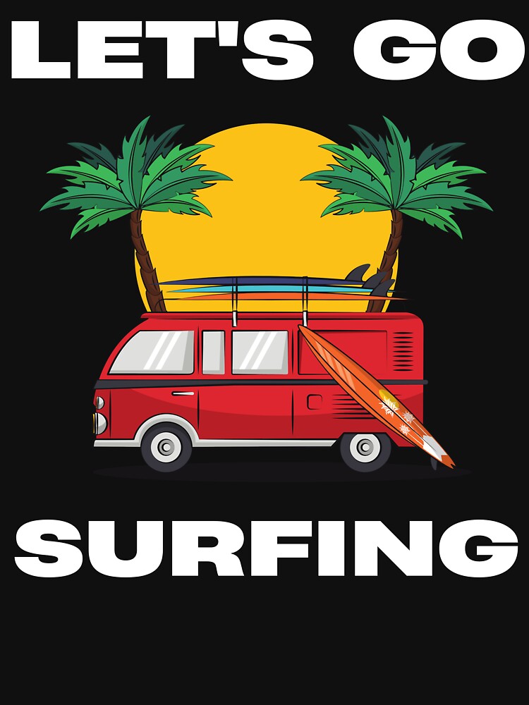 LET'S GO SURFING by MJ96-PRO Unisex , , , Long Sleeve Tee
