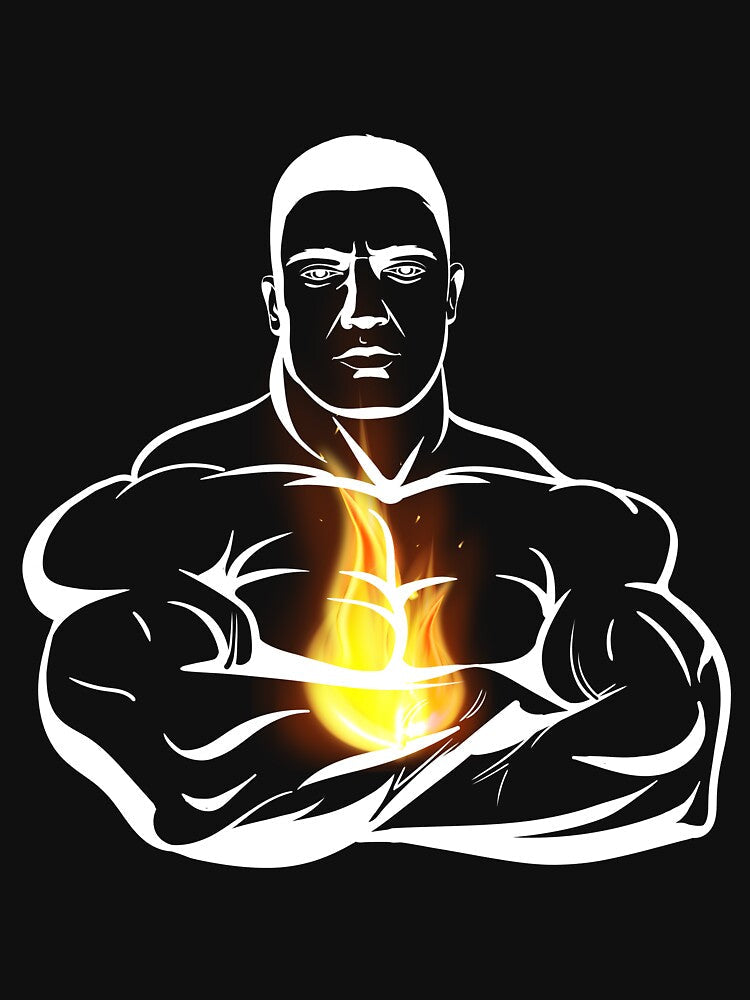 strong fitness with strong mindset ! by MuscleMind Unisex , , , Long Sleeve Tee