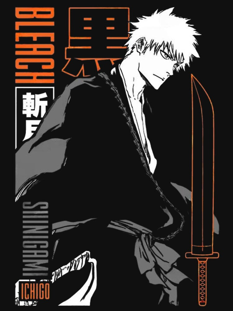 Bleach Ichigo Kurosaki by JTravisDesigns Unisex , , , Long Sleeve Tee