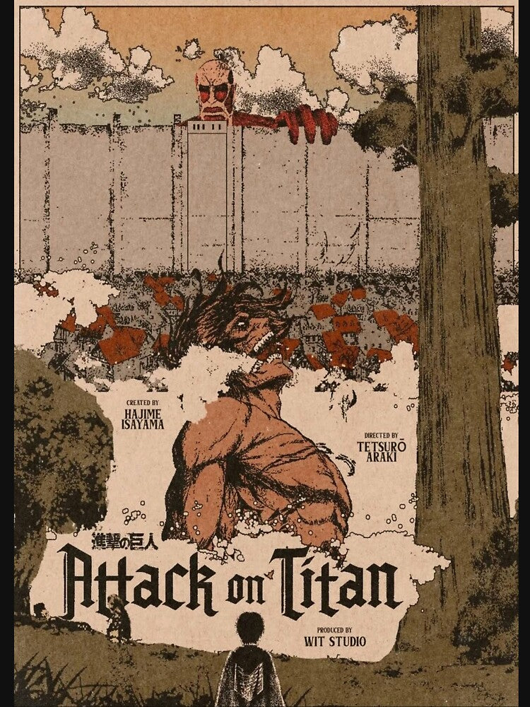 Attack on Titan by Markeplace Unisex , , , Long Sleeve Tee