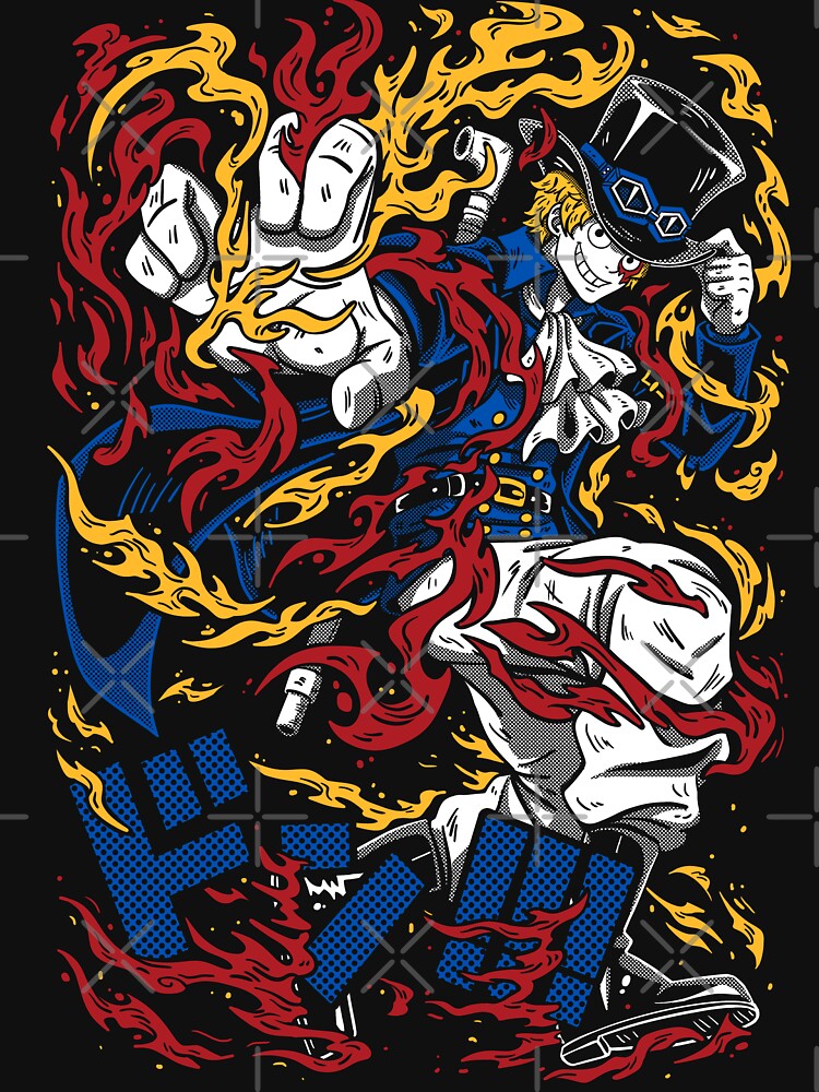 Sabo Flame by Gatokumn Unisex , , , Long Sleeve Tee