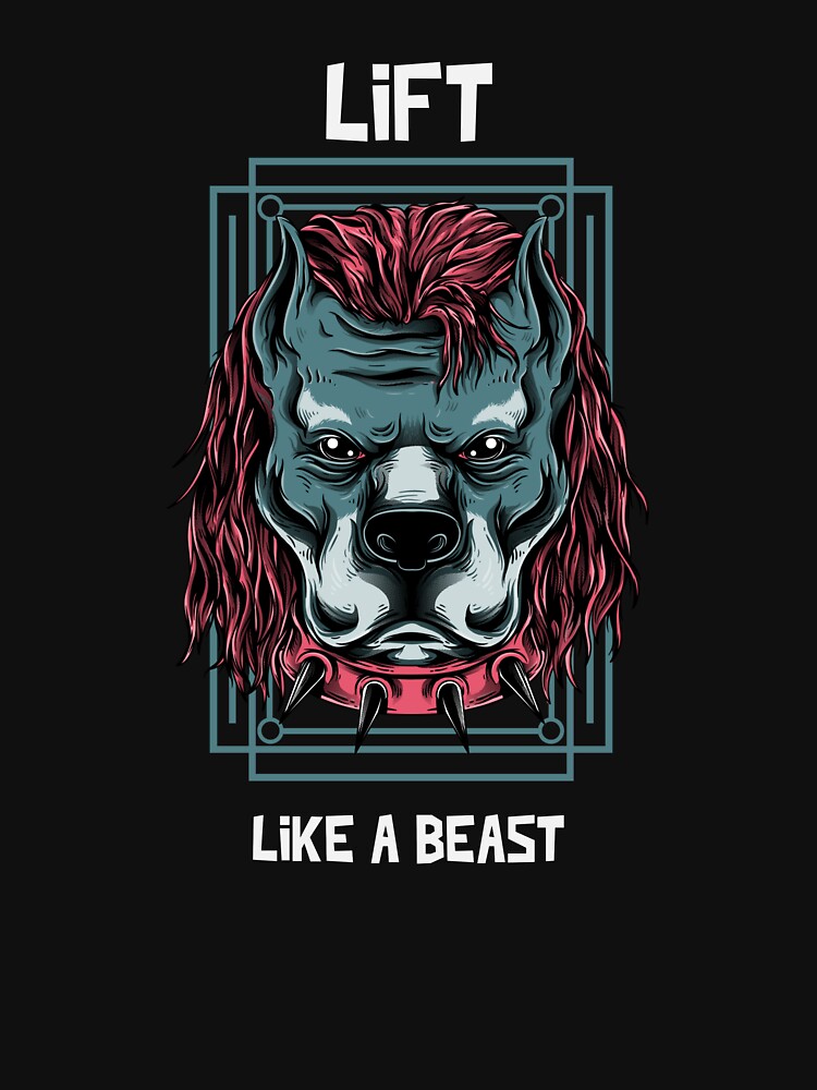 Lift Like A Beast by PucksPlace Unisex , , , Long Sleeve Tee