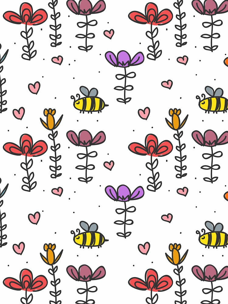 bee flower by zaher97 Unisex , , , Long Sleeve Tee