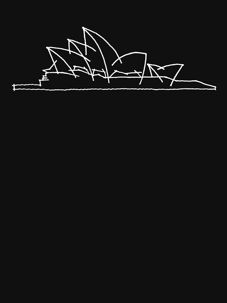 Sydney Opera House - Australia by kazumaoski Unisex , , , Long Sleeve Tee