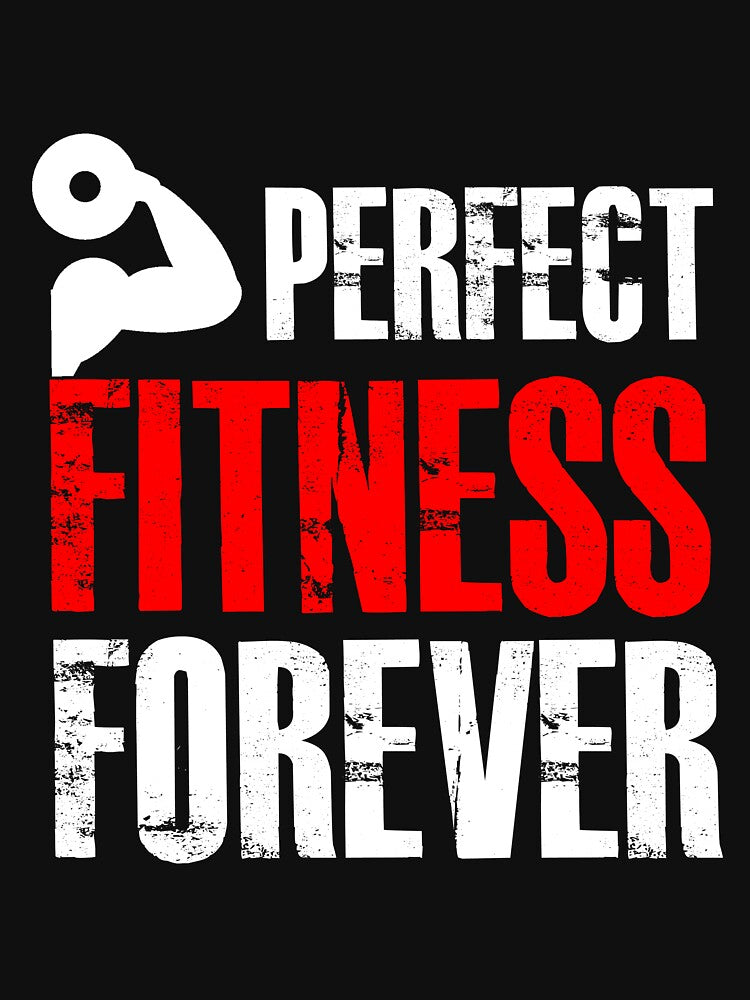 Perfect fitness forever - Funny fitness lover Gift by Teenation9 Unisex , , , Long Sleeve Tee