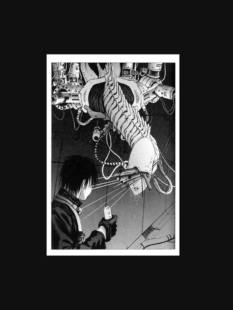 Blame! Manga Killy Cyborg Scifi by crazystan Unisex , , , Long Sleeve Tee