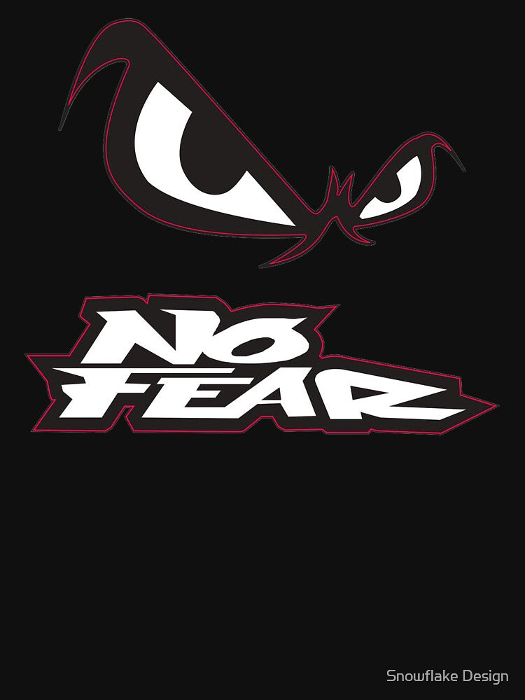 NO FEAR by snowflakedesign Unisex , , , Long Sleeve Tee